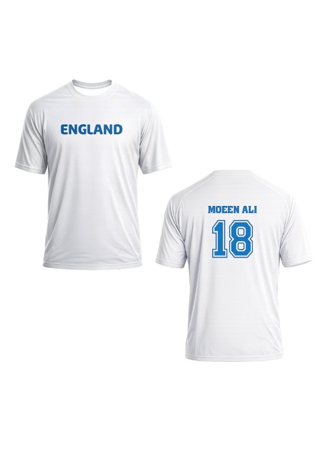 England Unisex Sports Dry-Fit Jersey - Perfect for England Sports Fans - Comfortable and Stylish England Jersey for Adults - Image 1
